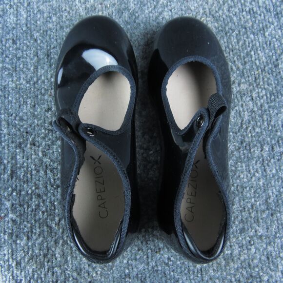Capezio‎ Youth Girls Mary Jane Shoes Size 13 Medium Black Synthetic Pull On - Picture 6 of 9